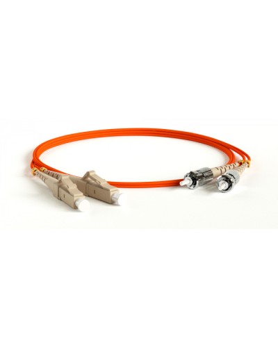 Патч-корд волоконно-оптический Hyperline FC-D2-62-SC/PR-ST/PR-H-15M-LSZH-OR в Чебоксарах Патч-корды оптические Pintop.ru