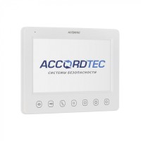 Монитор видеодомофон AccordTec AT-VD 751C/M/SD WH