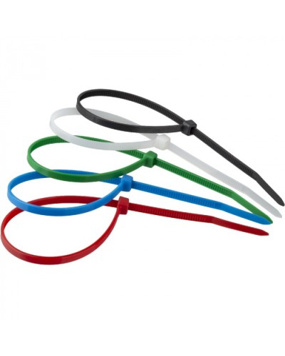 Хомуты Navigator 14 118 NCT-025-150-25-C цветные (25 шт/упак) в Чебоксарах Стяжки-хомуты Pintop.ru