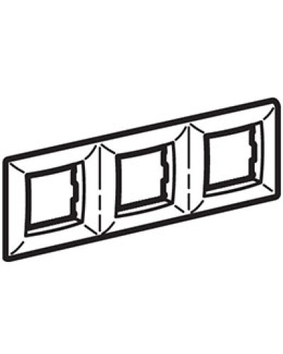 Рамка на 6 модулей DKC (75013W) в Чебоксарах Аксессуары для кабель-канала Pintop.ru