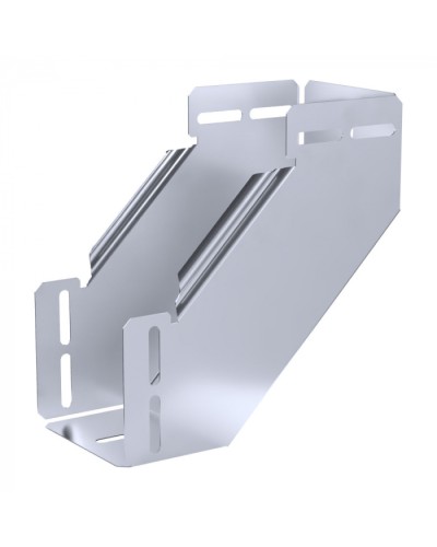 Угол вертикальный внутренний 90 градусов Стандарт INOX (AISI 316) 100х100 Промрукав (PR16.3346) в Чебоксарах Аксессуары для лотков Pintop.ru