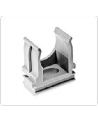 Крепеж-Клипса 32мм, серый, (50шт/уп) Промрукав 0632 в Чебоксарах Держатели, клипсы, скобы Pintop.ru