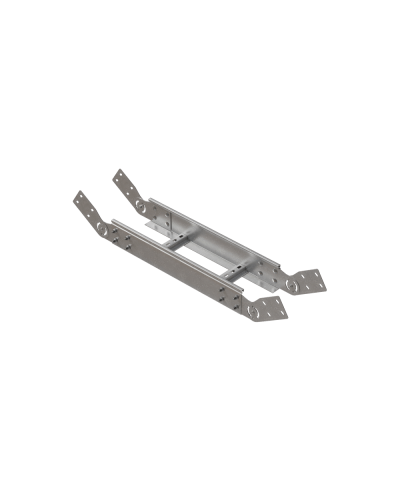 Вертикальный шарнирный угол 100х150х1,5 мм N КМ-профиль (LSHL100-150-1.5 N) в Чебоксарах Аксессуары для лотков Pintop.ru