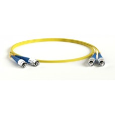 Патч-корд волоконно-оптический Hyperline FC-D2-9-FC/UR-ST/UR-H-5M-LSZH-YL