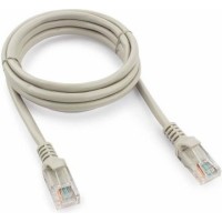 Патч-корд медный F/UTP, категория 5e, 26 AWG (0,48 мм), экранированный, LSZH, серый, 0,5 м