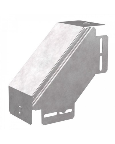 Угол вертикальный внешний 90 градусов с крышкой Стандарт 100х100 Промрукав (PR16.0544) в Чебоксарах Аксессуары для лотков Pintop.ru