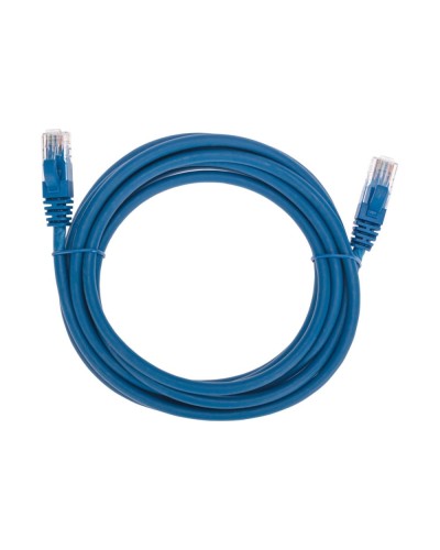 Патч-корд U/UTP, CAT 6, RJ45-RJ45, 26AWG, LSZH, синий, 3м REXANT 02-0294-3 в Чебоксарах Патчкорды (медные) Pintop.ru