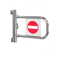 Калитка "Ростов-Дон К52К" ХРОМ (без дуги) Ростов-Дон (0679-03)