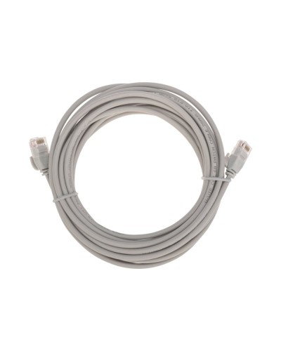 Патч-корд U/UTP, CAT 6A (10G), RJ45-RJ45, 28AWG, LSZH, серый, 5м REXANT 02-0380-5 в Чебоксарах Патчкорды (медные) Pintop.ru