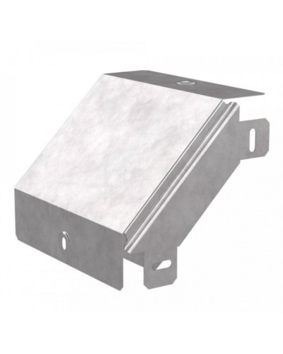 Угол вертикальный внешний 90 градусов с крышкой Стандарт 200х50 Промрукав (PR16.0548) в Чебоксарах Аксессуары для лотков Pintop.ru