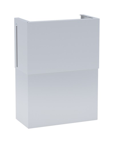 Цоколь верхний с компенсатором (410х300х150) EKF Basic uerm-slide-410 в Чебоксарах Цоколи для шкафов и стоек Pintop.ru