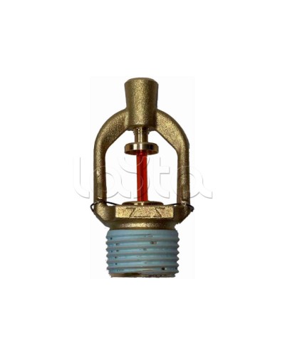 Ороситель спринклерный тонкораспыленной воды розеткой вверх Спецавтоматика СВS0-ПВо 0,08-R1/2/P182.В3- Бриз-В БЫСТРОДЕЙСТВУЮЩИЙ, 3 мм с резьбовым герметиком в Чебоксарах Оросители Pintop.ru