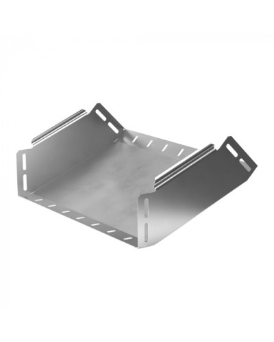 Угол вертикальный внутренний 45 градусов Стандарт INOX (AISI 304) 400х100 Промрукав (PR16.3156) в Чебоксарах Аксессуары для лотков Pintop.ru