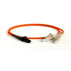 Патч-корд волоконно-оптический Hyperline FC-D2-50-LC/PR-MTRJF/PR-H-2M-LSZH-OR