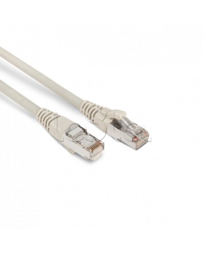 Патч-корд RJ45-RJ45 STP, кат.6, LSZH, экран (3м) Hyperline PC-LPM-STP-RJ45-RJ45-C6-3M-LSZH-GY в Чебоксарах Патчкорды (медные) Pintop.ru