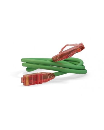 Патч-корд медный U/UTP кат.5е (3м) LSZH (зеленый) Hyperline PC-LPM-UTP-RJ45-RJ45-C5e-3M-LSZH-GN в Чебоксарах Патчкорды (медные) Pintop.ru