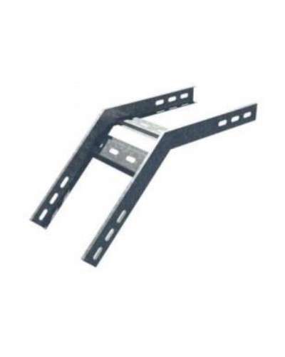 Угол вертикальный внешний 45° 600х80 (1,2) для лестничного лотка ПожТехКабель (651-117) в Чебоксарах Кабельные лотки Pintop.ru