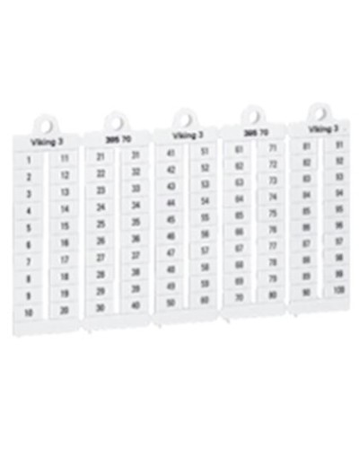 Пластина маркерная Legrand 039517 в Чебоксарах Аксессуары для кабель-канала Pintop.ru