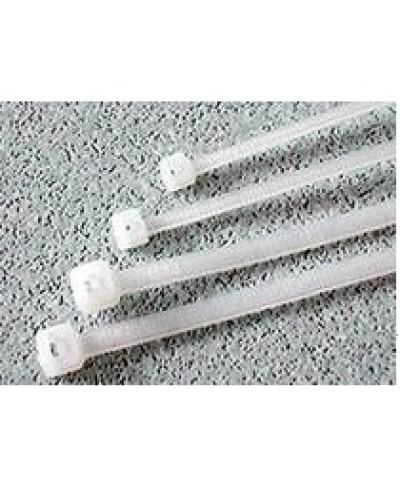 Хомут-стяжка нейлоновый, неоткрывающийся, 250х3.6 мм, белые Hyperline GT-250IC (100 шт/уп) в Чебоксарах Стяжки-хомуты Pintop.ru