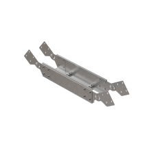 Вертикальный шарнирный угол 150х400х1,5 мм HD N КМ-профиль (LSHL150-400-1.5 HD N)