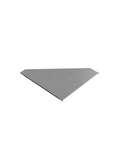 Крышка переходника левого 50-400 мм ПЛЮС HD85 КМ-профиль (KPDplus50-400-L HD85) в Чебоксарах Аксессуары для лотков Pintop.ru