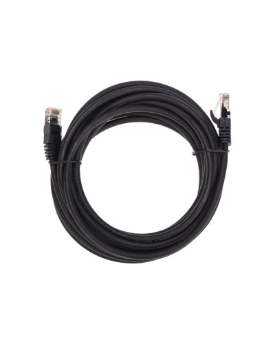 Патч-корд U/UTP, CAT 6, RJ45-RJ45, 26AWG, LSZH, черный, 5м REXANT 02-0292-5 в Чебоксарах Патчкорды (медные) Pintop.ru