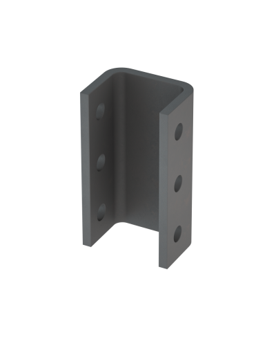 Крепление для профиля 50х35 мм приварное БП КМ-Профиль (KPP(бп)) в Чебоксарах Аксессуары для лотков Pintop.ru