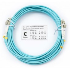 Патч-корд оптический MM 50/125 LC-LC (5м) LSZH duplex OM3 Cabeus FOP-50-LC-LC-5m