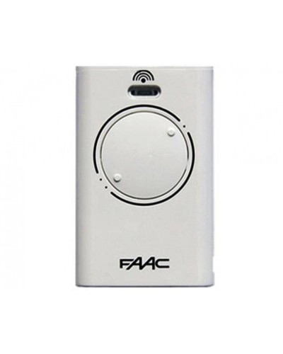 Брелок-передатчик 2-канальный Faac 787007 (белый) в Чебоксарах Устройства радиоуправления для шлагбаумов и автоматики Pintop.ru