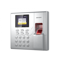 Терминал доступа со встроенными считывателями Mifare карт и отпечатков пальцев Hikvision DS-K1T8003MF