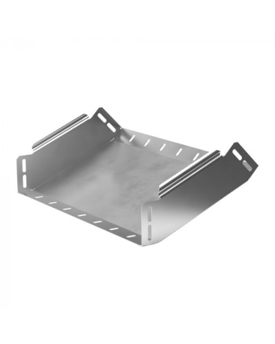 Угол вертикальный внутренний 45 градусов Стандарт INOX (AISI 304) 400х80 Промрукав (PR16.3155) в Чебоксарах Аксессуары для лотков Pintop.ru