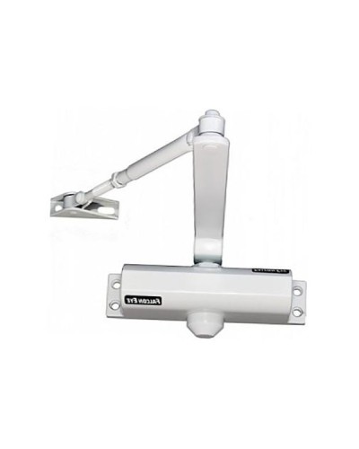 Доводчик дверной Falcon Eye FE-B2W (белый) в Чебоксарах Доводчики Pintop.ru