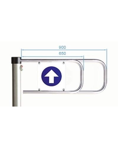 Створки для калитки PERCo-ASG-650 в Чебоксарах Калитки Pintop.ru