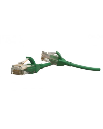 Патч-корд U/UTP Hyperline (PC-LPT-UTP-RJ45-RJ45-C6-1.5M-LSZH-GN) в Чебоксарах Патчкорды (медные) Pintop.ru