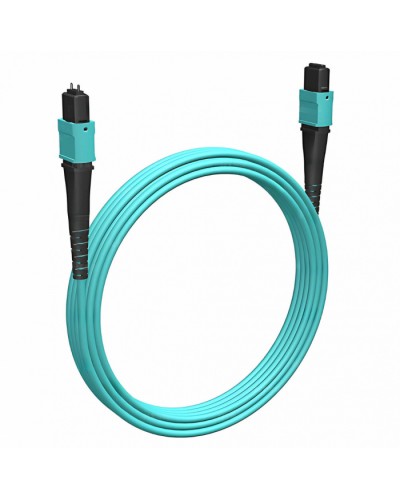 Кабельная сборка MPO(F) -MPO(M)-8 волокон 50/125 OM3, 2 m Cabeus (FOP-50-OM3-8-MPO(F)-8-MPO(M)-B-2m) в Чебоксарах Кабельные сборки (оптические) Pintop.ru