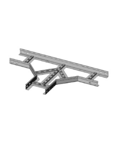 Ответвитель Т-образный 100х50 (1,2) для лестничного лотка ПожТехКабель (651-500) в Чебоксарах Аксессуары для лотков Pintop.ru