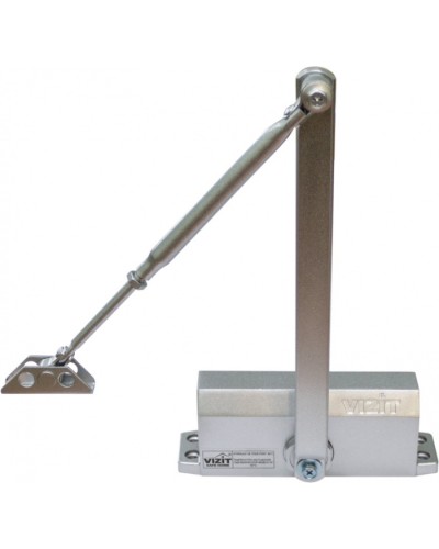 Доводчик дверной для двери весом до 120 кг Vizit DC305S ARCTIC COMPACT DOUBLE POWER в Чебоксарах Доводчики Pintop.ru