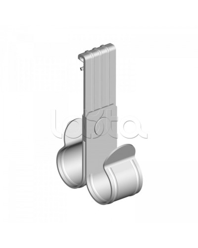 Зажим балочный вертикальный 1-5 мм под трубу 32 мм двойной Промрукав (PR08.5872) в Чебоксарах Аксессуары для лотков Pintop.ru