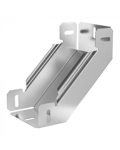 Угол вертикальный внутренний 90 градусов Стандарт INOX (AISI 304) 100х50 Промрукав (PR16.3262) в Чебоксарах Аксессуары для лотков Pintop.ru