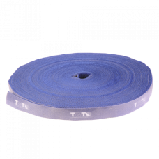 Хомут-липучка шириной 20 мм, 30 м, синий TWT (TWT-VCM30M-BL)