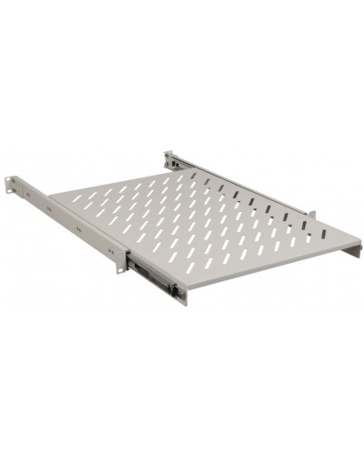 ITK Полка выдвижная L=400мм серая (SS35-400PI-R) в Чебоксарах Полки для шкафов и стоек Pintop.ru