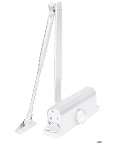 Доводчик NOTEDO DC-090-НО EN4 с ФОП (белый) в Чебоксарах Доводчики Pintop.ru