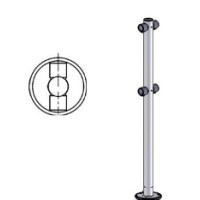 Стойка ограждения i-образная двухсторонняя Oxgard Стойка ограждения i-образная (ВЗР 1996.02)