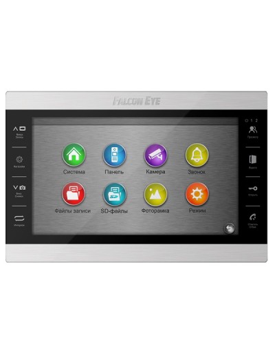 Видеодомофон Falcon Eye Atlas Plus HD (Black) XL в Чебоксарах Абонентские видеоустройства Pintop.ru
