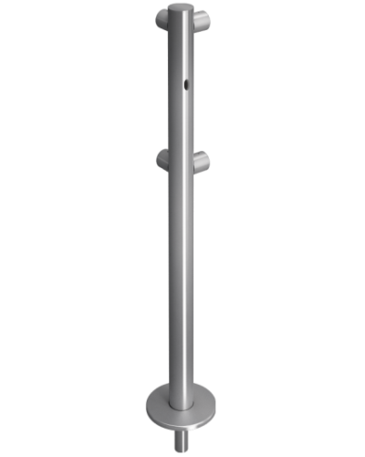 Стойкаограждения съемная L-образная Oxgard ВЗР 1996Р.21-05 в Чебоксарах Ограждения Pintop.ru