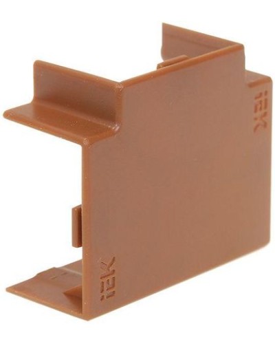 ELECOR Угол Т-образный КМТ 40х16 дуб (4шт/компл) IEK (EL-KK10D-T-040-016-K11) в Чебоксарах Аксессуары для кабель-канала Pintop.ru