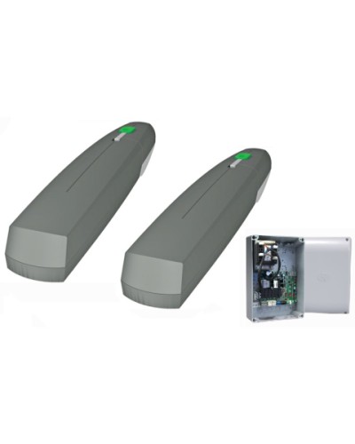 Came AXI (до 300 кг до 2,5 м 100%) (серый) SWN25 - Привод 24 В линейный самоблокирующийся с энкодером для створок 2,5 м, корпус серыйZL65 - Блок управления с расширенным набором функций в Чебоксарах Автоматизация ворот Pintop.ru