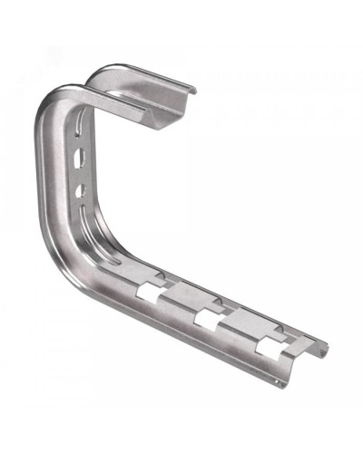 C-Омега профиль 200 (1,5 мм) INOX EKF (OMPC200-INOX) в Чебоксарах Аксессуары для лотков Pintop.ru