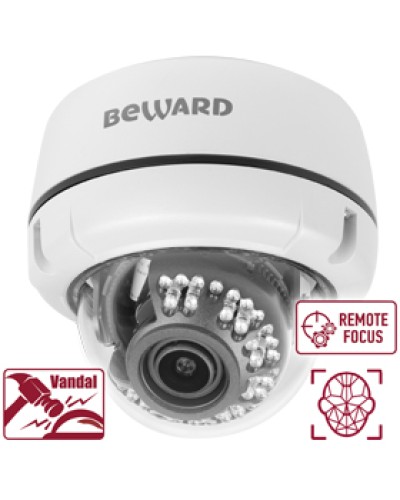 IP-камера видеонаблюдения антивандальная купольная Beward B2530DVZ в Чебоксарах IP-камеры Pintop.ru