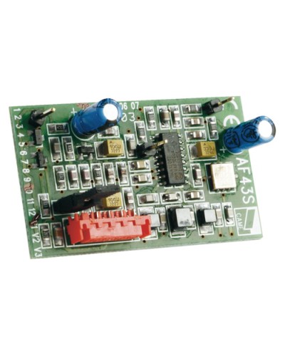 Плата радиоприемника встраиваемая Came 001AF868 в Чебоксарах Устройства радиоуправления для шлагбаумов и автоматики Pintop.ru